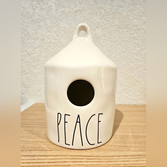 Rae Dunn Other - Rae Dunn Peace Birdhouse